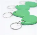 Ключ для домофона Proxy T5577 ( 50 шт зеленый ) перезаписываемый 125 кГц. Брелок заготовка для копирования Emmarine ( болванка пустышка )
