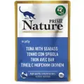 PRIME NATURE TUNA & SEABASS для взрослых кошек с тунцом и морским окунем в желе (100 гр х 24 шт)