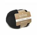 Пряжа Kutnor Angora Soft 7124 (10 мотков, 25г/125м) чёрный