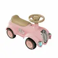 Машинка-каталка пушкар , ретро-стиль, темно-розовый
