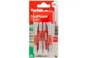 Fischer Дюбель 10x80 DUOPOWER_4ШТ 537652