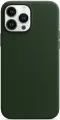 Кожаный чехол MagSafe для iPhone 13 Pro Max Sequoia Green / Анимация NFC / Leather Case with MagSafe для Айфон 13 Про Макс / Зелёный