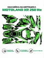 Наклейка / Графика на мотоцикл MOTOLAND XR250 Lite