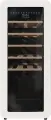 Винный шкаф однокамерный TESLER CWC-248 вместимость: 24 бутылок, слоновая кость