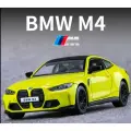 Коллекционная масштабная модель BMW M4 G82 1:24 (металл, свет, звук)