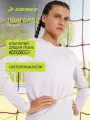 Лонгслив спортивный Demix W D Running AA LS T-shirt, размер 44, , светло-розовый