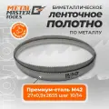 Полотно M42 27x0.90x2655 мм, 10/14 TPI для ленточных пил Metal Master 17943