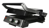 Электрогриль GFGril GF-165 2000Вт черный/серебристый