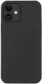 Чехол силиконовый с покрытием Soft-Touch Memumi Liquid Silicone iPhone 12 mini черный