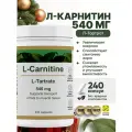 Л-Карнитин 500 мг RestartBio 240 капсул / витамины для мужчин и женщин для похудения l карнитин рестартбио