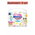 Подгузники-трусики Merries детские, размер XL, 12-22 кг, 24 шт, 2 уп