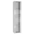 Шкаф навесной Нонтон Point тип-41 белый глянец / белый матовый 40х29х170 см