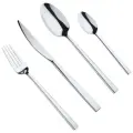Столовые приборы, Kuchenland, 6 предметов, 24 персоны, сталь, Rome