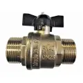 Кран шаровой GENERAL FITTINGS 1НН, бабочка,(Италия) 7100M3N101000A