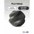 PLA Metal пластик (с катушкой) для 3D-принтера Bambu Lab Iron Gray Metallic (железно-серый металлик (13100)