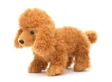 Мягкая игрушка LEOSCO Пудель абрикосовый 30 см, без поводка