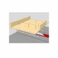 Ползун алюминиевый 150 мм WOODWORK для паза 19 мм