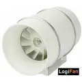Вентилятор канальный Logifan D200 двухрежимный (2х скоростной) 1200 м3/час XGF 2E-200