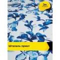 Ткань Штапель принт для шитья и рукоделия, отрез 3 м*150 см, цвет мультиколор