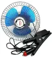Вентилятор автомобильный 12V 6 на клипсе пластик SKYWAY