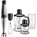 Блендер погружной BRAUN MultiQuick 7 MQ7045X Черный 10 скоростей