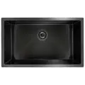 Мойка кухонная Kaiser KSM-7445 металлическая, прямоугольная, 74x44, мойка для кухни, врезные, черная