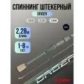 Спиннинг Kaida ORDER штекерный тест 1-8 гр 2.28м Удочка рыболовная