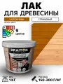 Лак акриловый Braiton для дерева лессирующий глянцевый 1 кг. Цвет Калужница быстросохнущий без запаха, для кухонных фасадов, для дерева