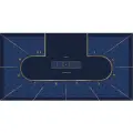 Сукно для покера прямоугольное 200х100 см - LUXE