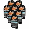 ALPHAPET SUPERPREMIUM для щенков, беременных и кормящих собак паштет с лососем ламистер 100 гр 100 гр х 8 шт