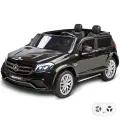 Электромобиль Mercedes Benz GLS63 (черный лак, 4WD, 12V) - HL228