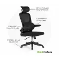 Кресло компьютерное черный, сетка Лайфмебель Sprut
