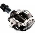 Педали для велосипеда Shimano, M540, с шипами Черный