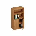 Шкаф для документов полузакрытый Юнитекс 80x45x148 ольха европейская