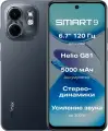 Смартфон Infinix Smart 9 3/64 ГБ Ростест, Dual nano SIM, черный