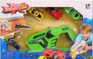 Игровой набор с пусковым устройством Машины