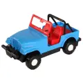 Джип детский 'Гранд Сафари', пластик, цвет синий/красный, для игр дома и на улице