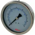 Манометр от 0 до 10 бар из нержавеющей стали, D40 мм, NPT 1/8, штуцер сзади по центру A-Flow G30-S-2N-40B-10bar/MPa