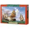 Пазл Castorland Copy of Combat between the French Frigate La Canonniere and the English Vessel The Tremendous (C-300037), 3000 дет., разноцветный