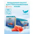 Brit паштет с форелью для стерилизованных кошек, 14х100г