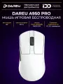 DAREU A950PRO 4K Компьютерная мышь беспроводная, 300mAh, PAW3395, Белый