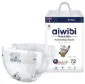Подгузники AIWIBI Premium 72 шт. S