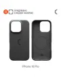 Силиконовый чехол COMMO Shield Case для Apple iPhone 16 Pro с поддержкой беспроводной зарядки, Черный
