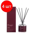 Комплект 4 штук, Аромадиффузор с палочками Hygge #1 Вишневый мусс 50 мл АР 100-013