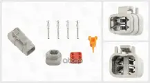 Разъём 4И Контактный Ответная Часть 7804442К-Тация: 4-Pin, Фиксатор, Уплотнение, Крышка TE PARTS арт. 7804445