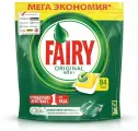Капсулы для посудомоечной машины Fairy Original All in1, 84шт. лимон