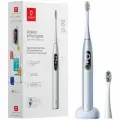 Электрическая зубная щетка Oclean X Pro Digital серебристый Вибрирующее