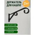 Кронштейн для кашпо, Держатель для цветов настенный