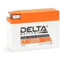 Мото аккумулятор DELTA Battery CT 12025, полярность обратная