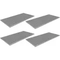Комплект решетка Gidrolica Step Pro 490х990мм в упаковке 4 шт.